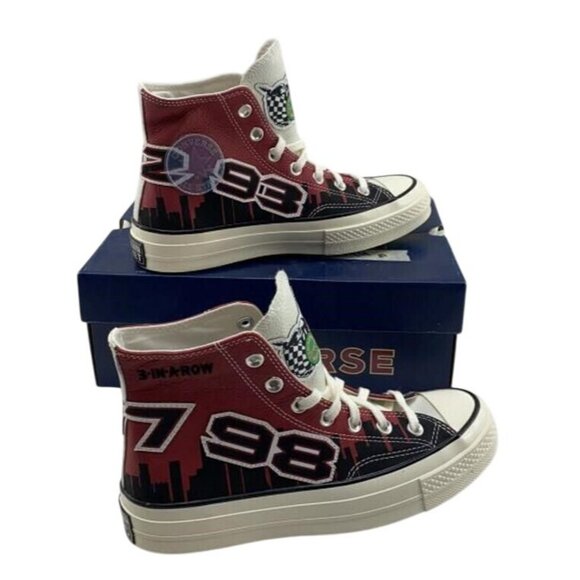 Converse Chinatown Market Chuck 70 Hi Chicago Bulls 96 97 98 men's 5.5 - Picture 1 of 10